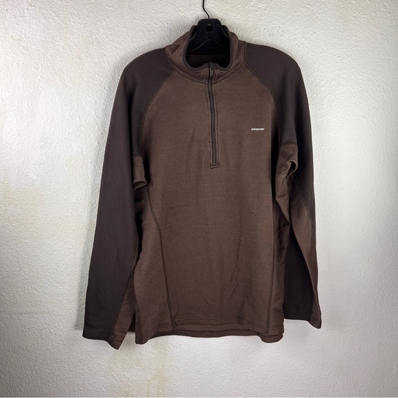 Patagonia Other - PATAGONIA Mens base layer line. Two-tone brown. ¼ zip. No embellishments. Size L